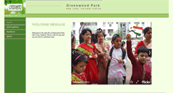 Desktop Screenshot of greenwoodpark.in